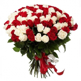 Alanya Flower 101 Roses Bouquet
