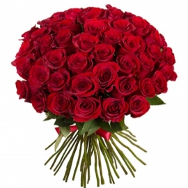  Alanya Blumenbestellung 51 Pieces Red Rose Bouquet