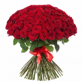  Цветок в аланья  101 красная роза