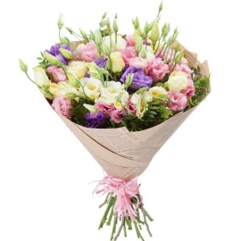  Alanya Florist Mixed Lisianthus Bouquet