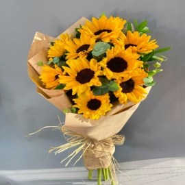 Alanya Flower 11 Pcs Sunflowers